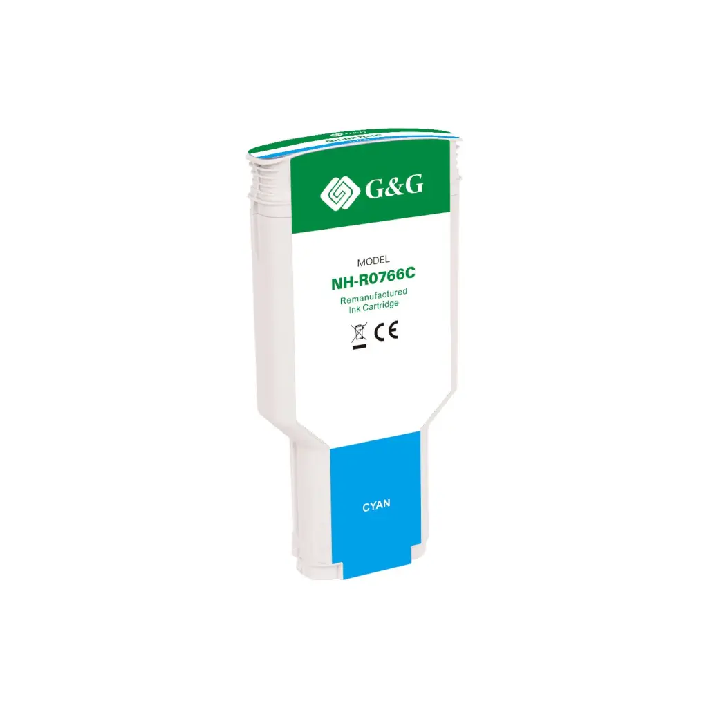 Reman HP G+G 766 Cyan Ink Cartridge