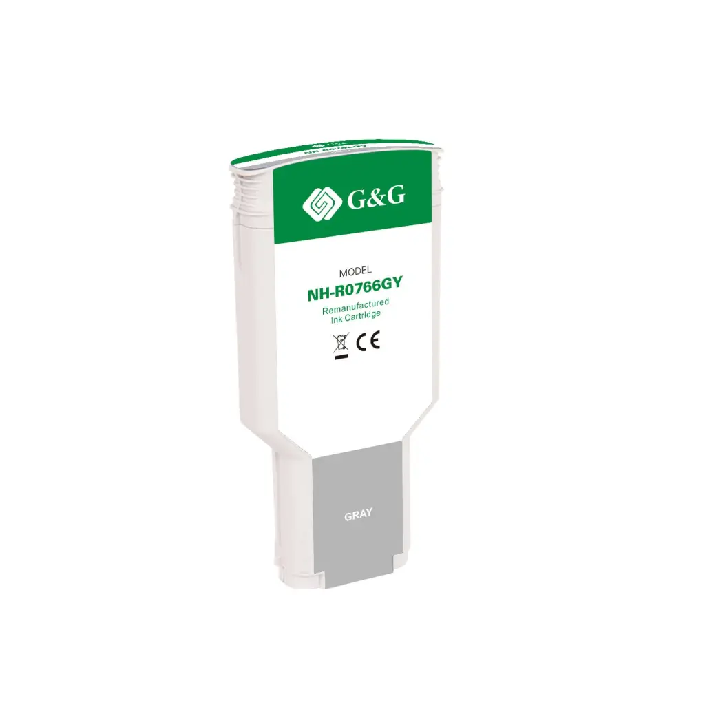Reman HP G+G 766 Grey Ink Cartridge