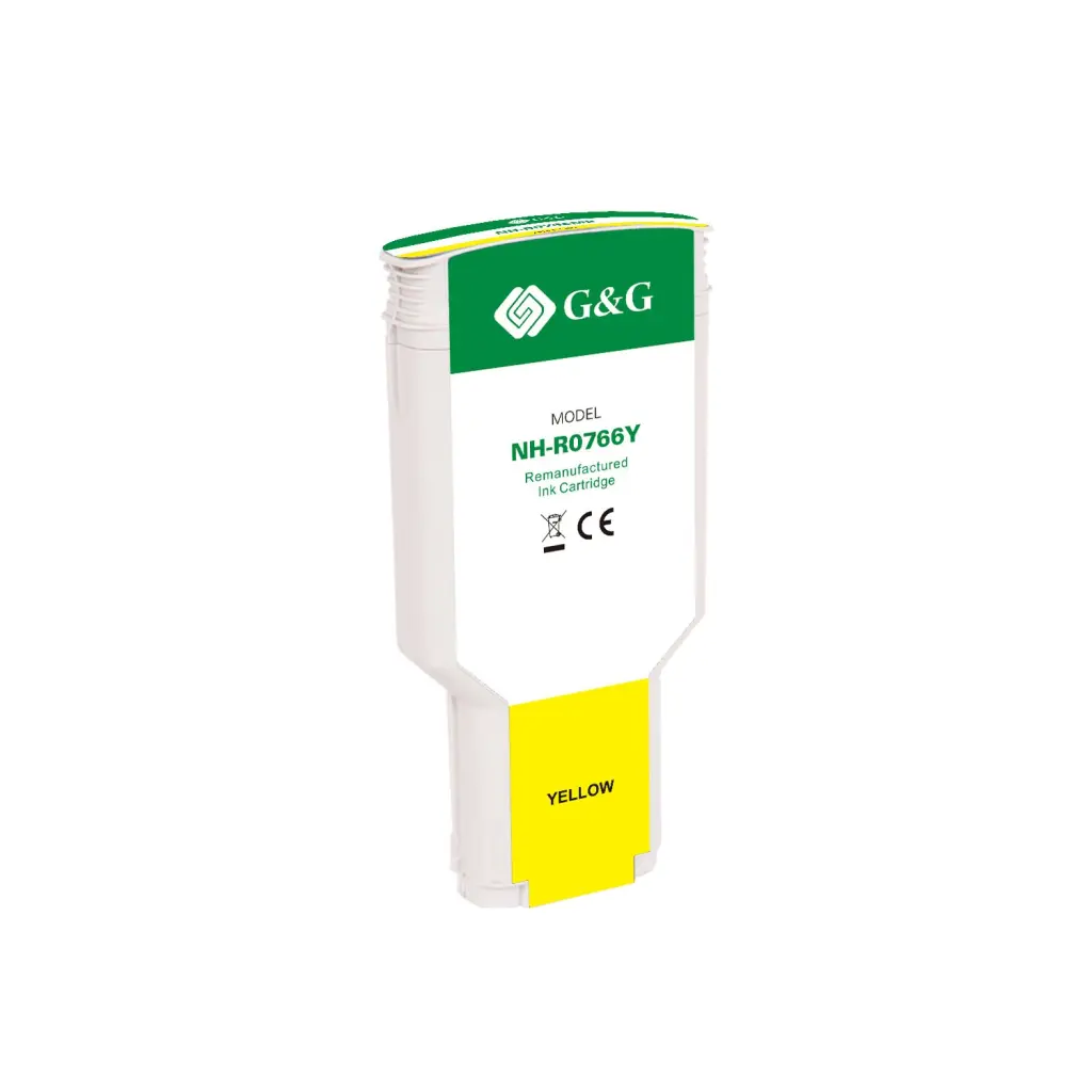 Reman HP G+G 766 Yellow Ink Cartridge
