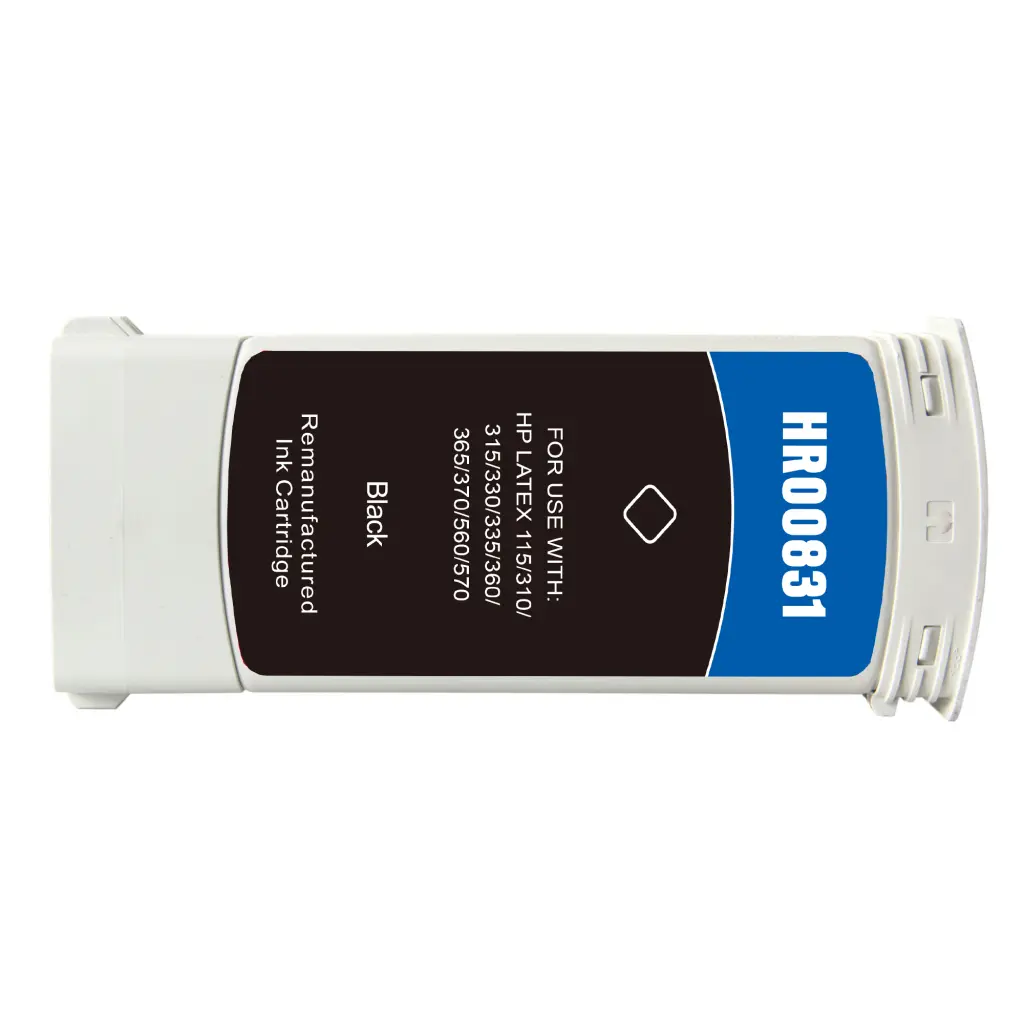 Reman HP G+G 831 Black Latex Wide Format Ink Ctg CZ694A HP 831