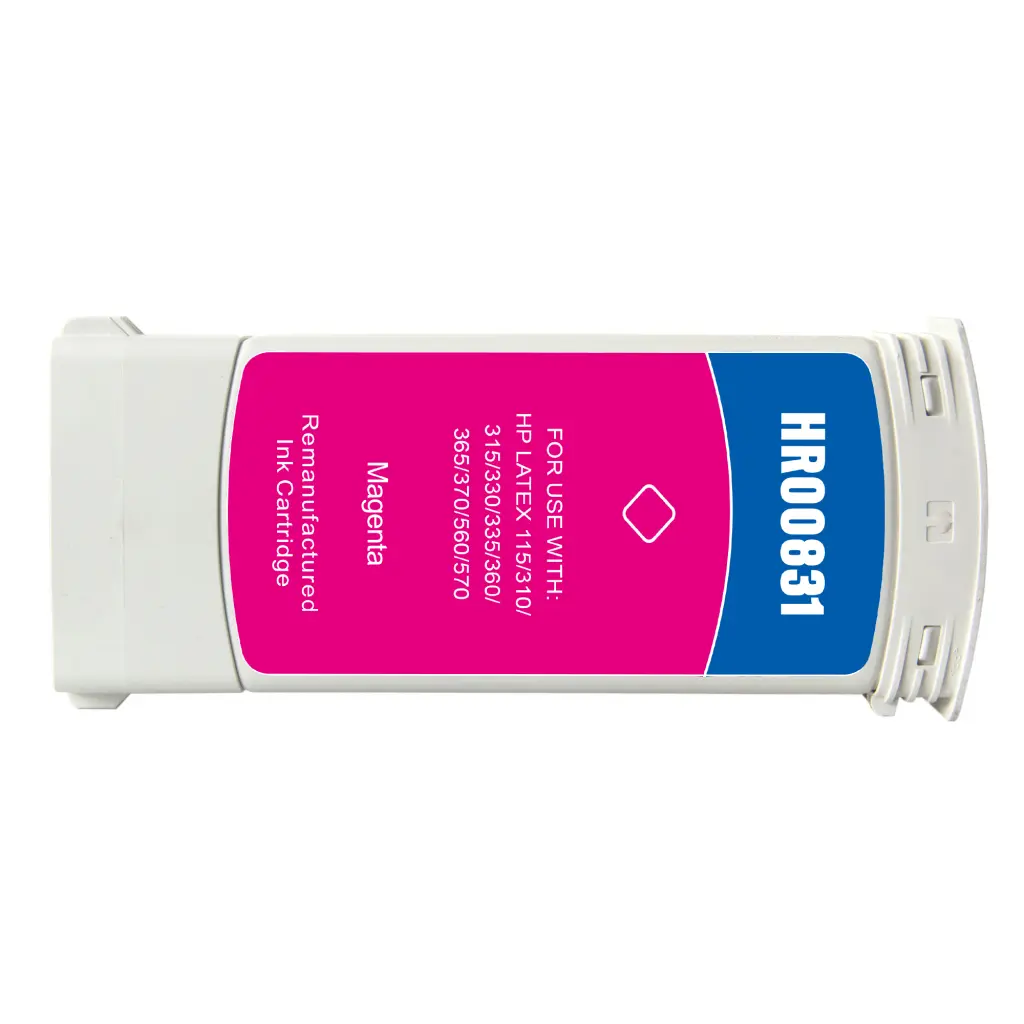 Reman HP G+G 831 Magenta Latex Wide Format Ink Ctg CZ696A HP 831