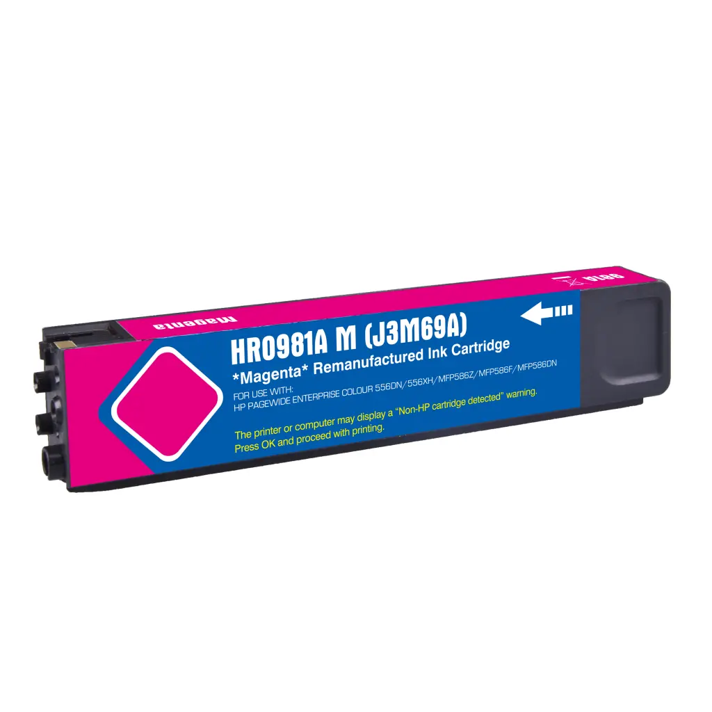 Reman HP G+G 981A Magenta Ink Ctg J3M69A HP 981A