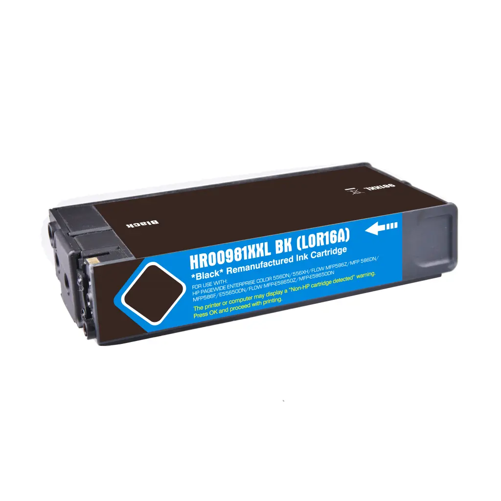 Reman HP G+G 981Y Extra Hi Cap Black Ink Ctg L0R16A HP 981Y