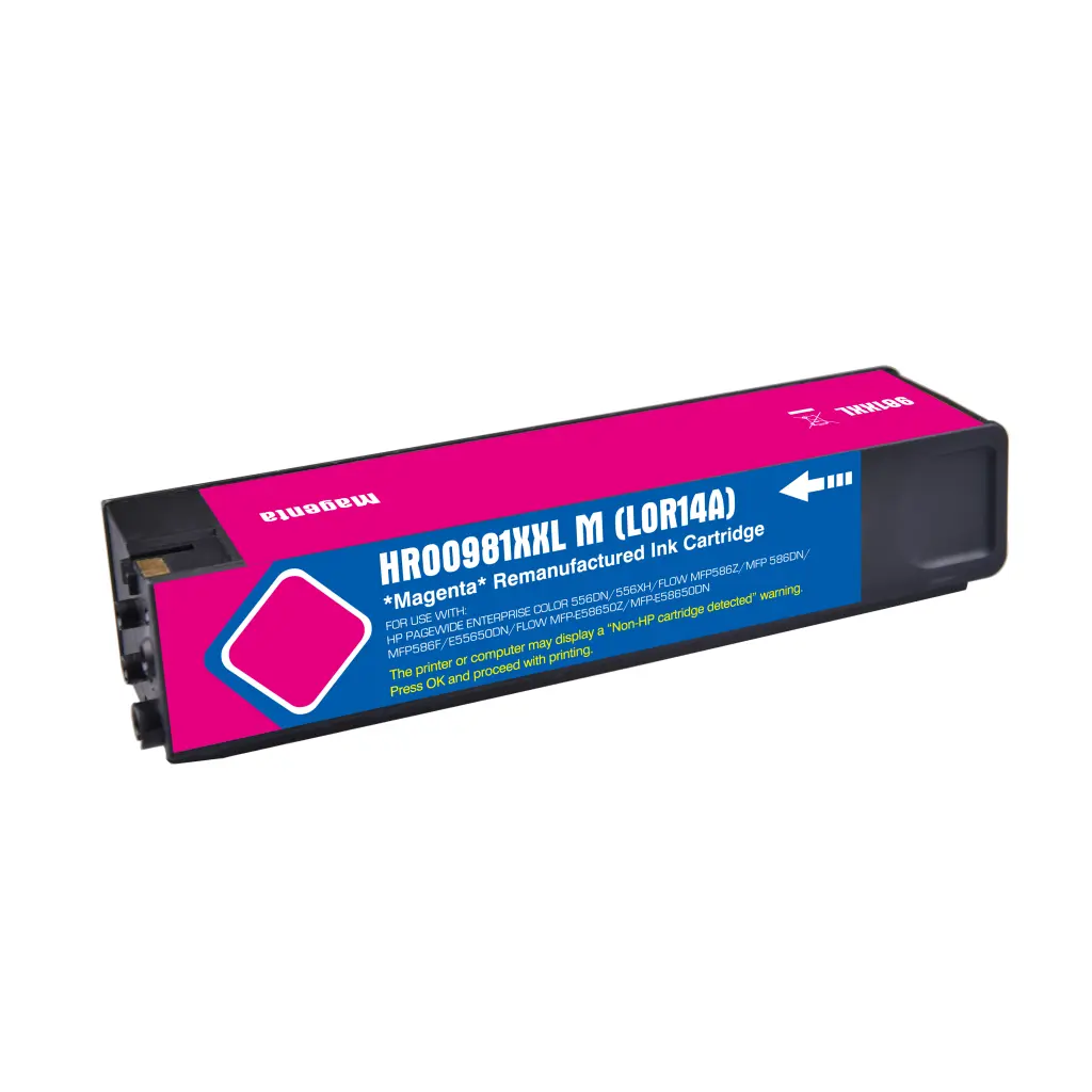 Reman HP G+G 981Y Extra Hi Cap Magenta Ink Ctg L0R14A HP 981Y