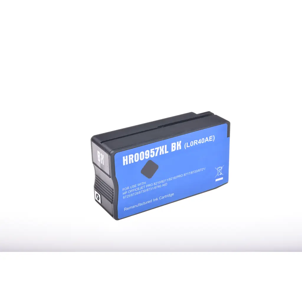 Reman HP G+G L0R40AE Extra Hi Cap Black Ink Ctg HP 957XL