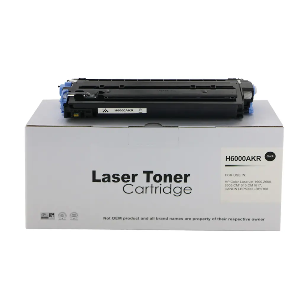 Reman HP Laserjet 2600 Black Q6000A Toner also for Canon EP707BK