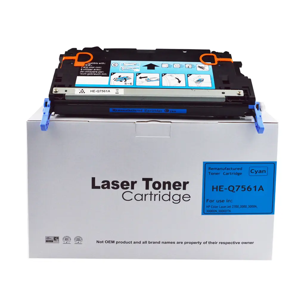 Reman HP Laserjet 3000 Cyan Q7561A Ctg HP 314A