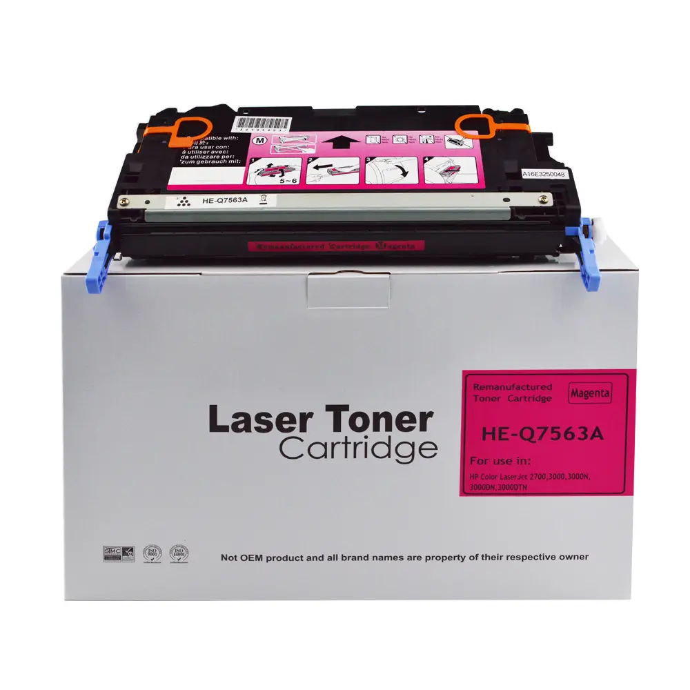 Reman HP Laserjet 3000 Magenta Q7563A Ctg HP 314A