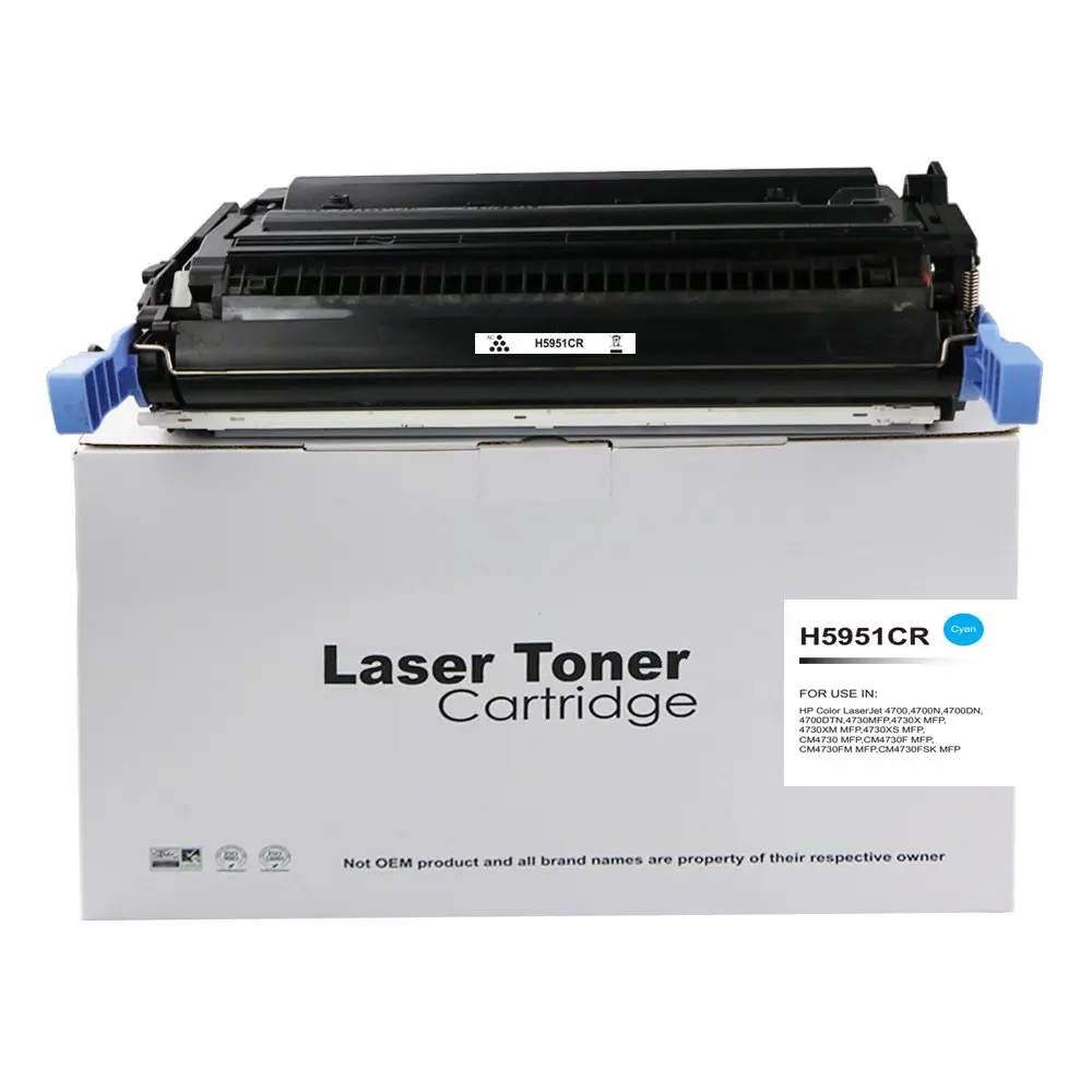 Reman HP Laserjet 4700 Cyan Q5951A Toner