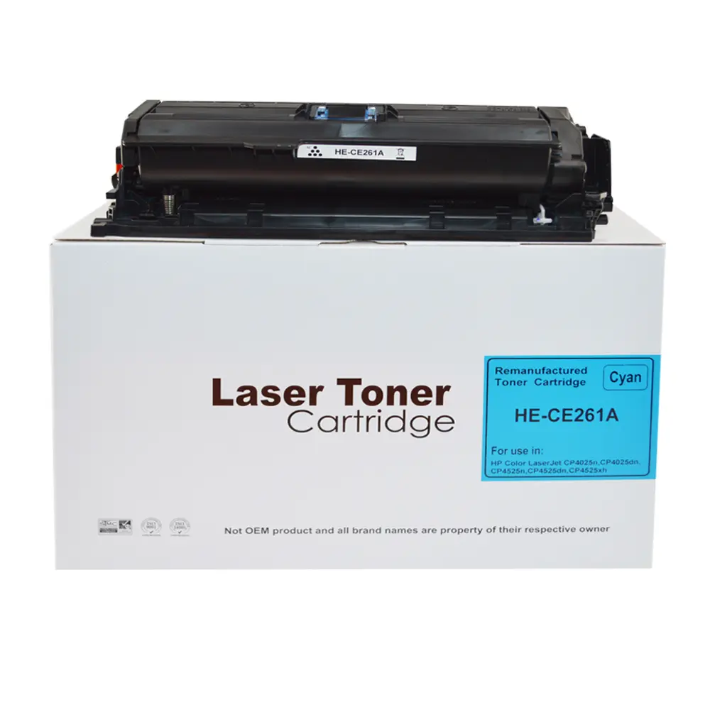 Reman HP Laserjet CP4025 Cyan CE261A Toner HP648A