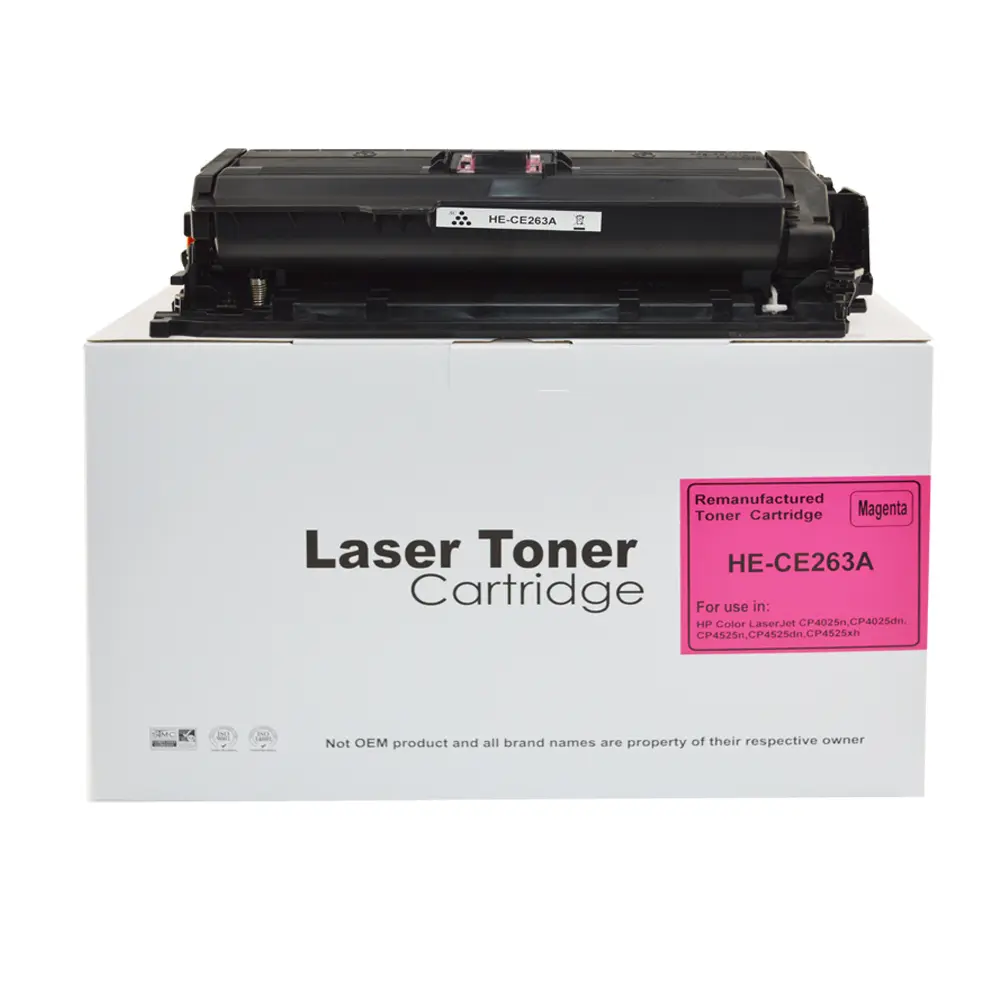 Reman HP Laserjet CP4025 Magenta CE263A Toner HP648A