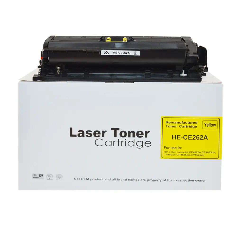 Reman HP Laserjet CP4025 Yellow CE262A Toner HP648A