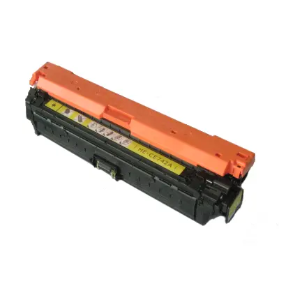 Reman HP Laserjet CP5220 Yellow CE742A Toner 