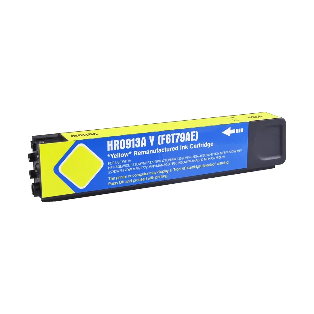 Reman HP PageWide Pro 352 Yellow Ink Ctg F6T79AE HP 913A