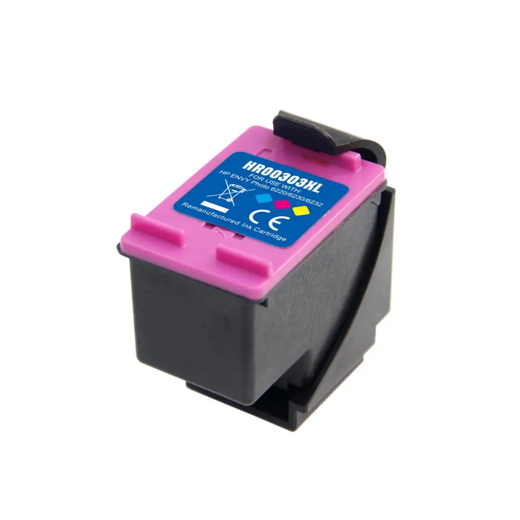 Reman HP T6N03AE Hi Cap Tri Colour Ink Ctg HP 303XL
