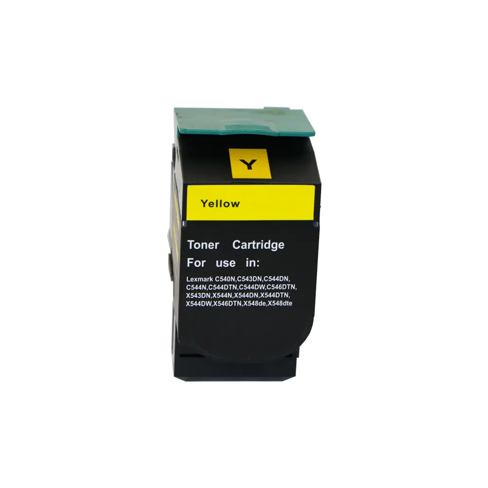 Reman Lexmark C544 Hi Yld Yellow Toner  C544XIYG C544X2YG