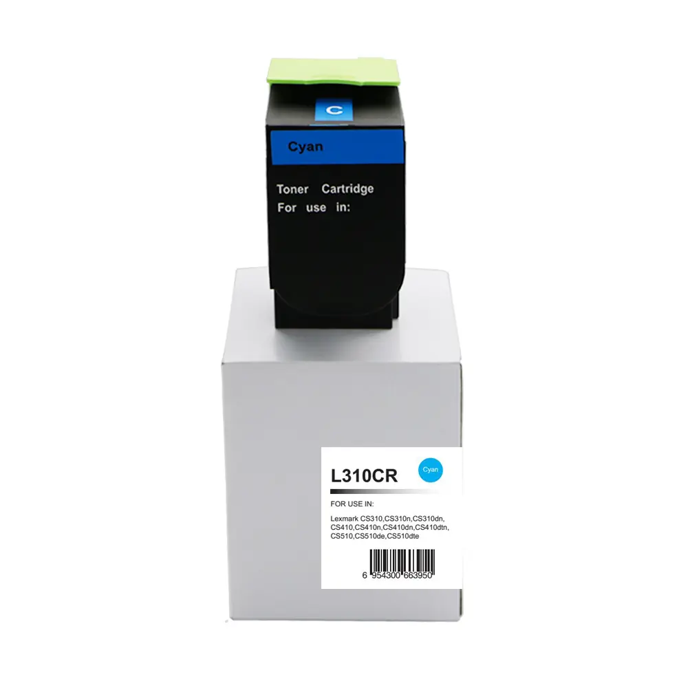 Reman Lexmark CS310 Cyan Toner 70C2HC0 702HC also for 700H2