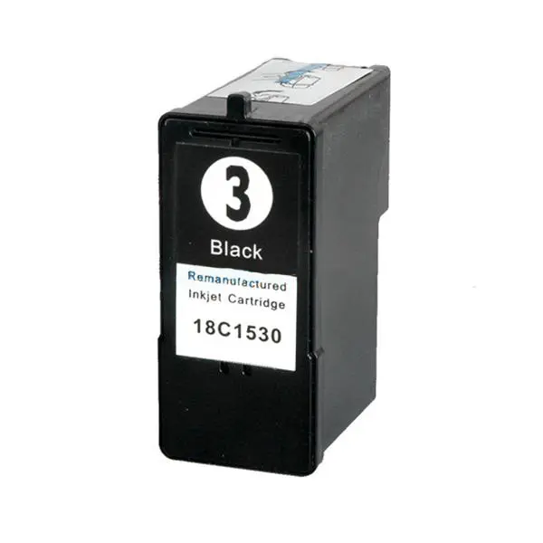 Reman Lexmark X2580 18C1530E Black Ink Ctg No 3 [R-LX3(18C1530)]