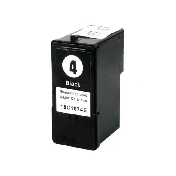 Reman Lexmark X2690 Black Ink Ctg 18C2460BR also for 18C1974 No 4
