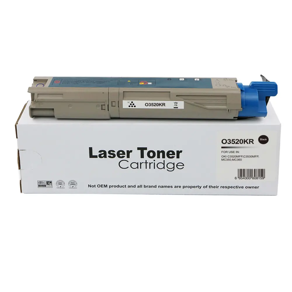 Reman OKI C3520 Black Toner 43459324