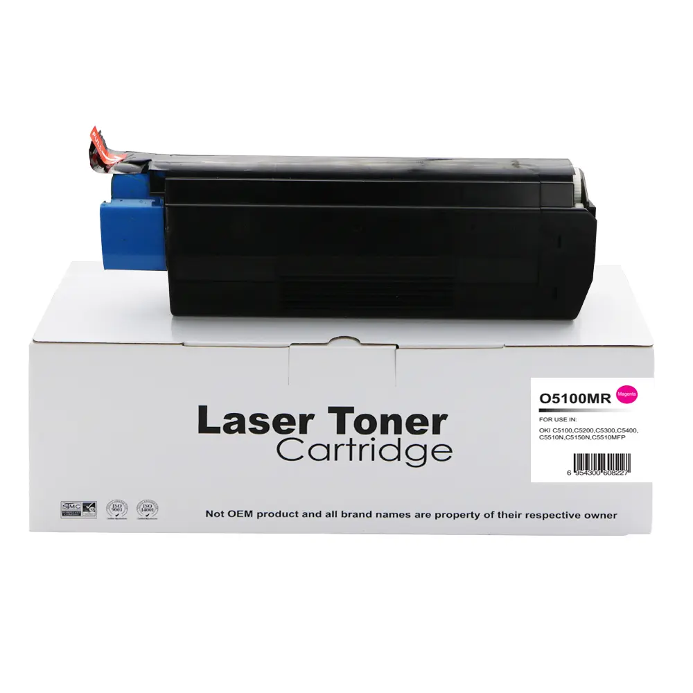 Reman OKI C5300 Magenta Toner 42127406