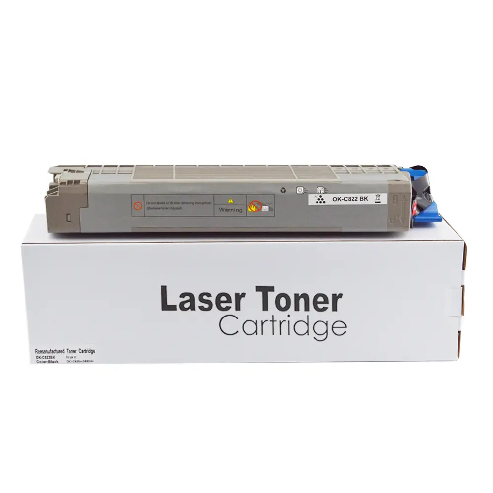 Reman OKI C822 Black Toner 44844616