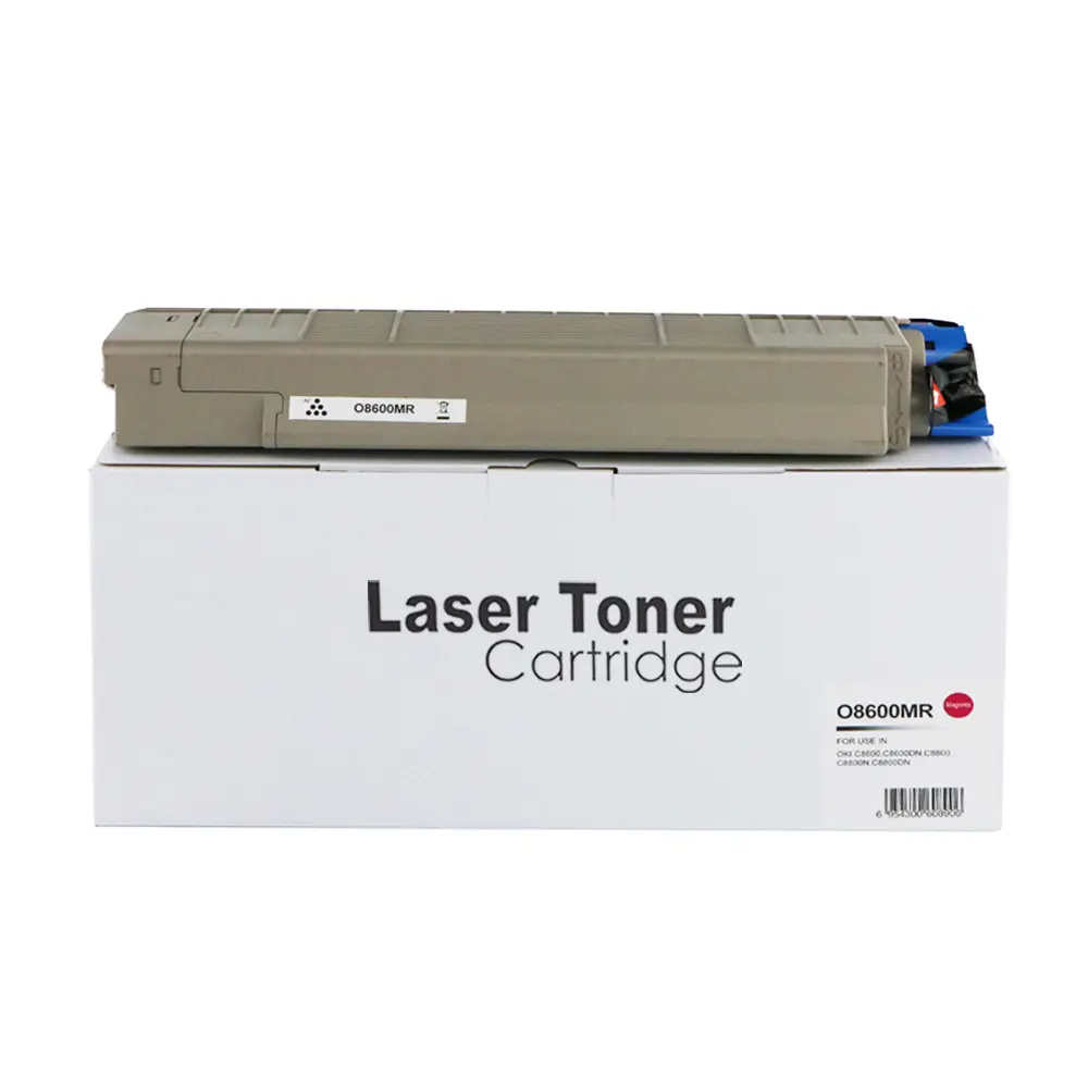 Reman OKI C8600 Magenta Std Yield Toner 43487710