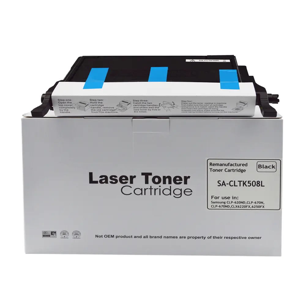 Reman Samsung CLP620 Hi Yld Black Toner CLT-K5082L HP SU188A