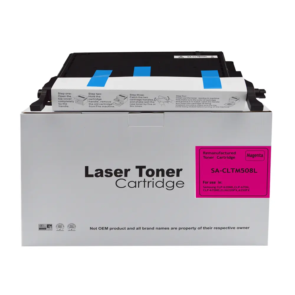 Reman Samsung CLP620 Hi Yld Magenta Toner CLT-M5082L HP SU322A