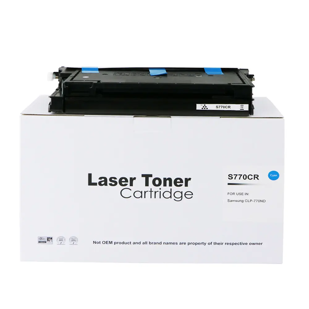 Reman Samsung CLP770 Cyan Toner CLT-C6092S HP SU082A