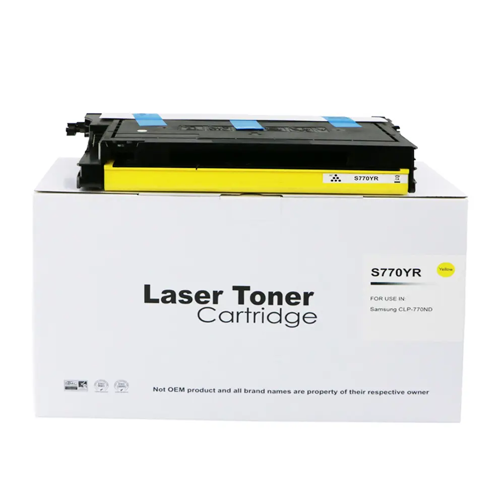 Reman Samsung CLP770 Yellow Toner CLT-Y6092S HP SU559A