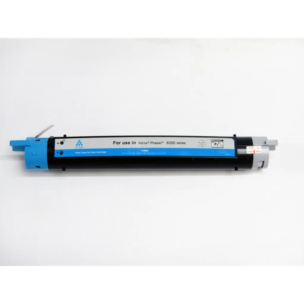 Reman Xerox Phaser 6350 Hi Cap Cyan Toner 106R01144