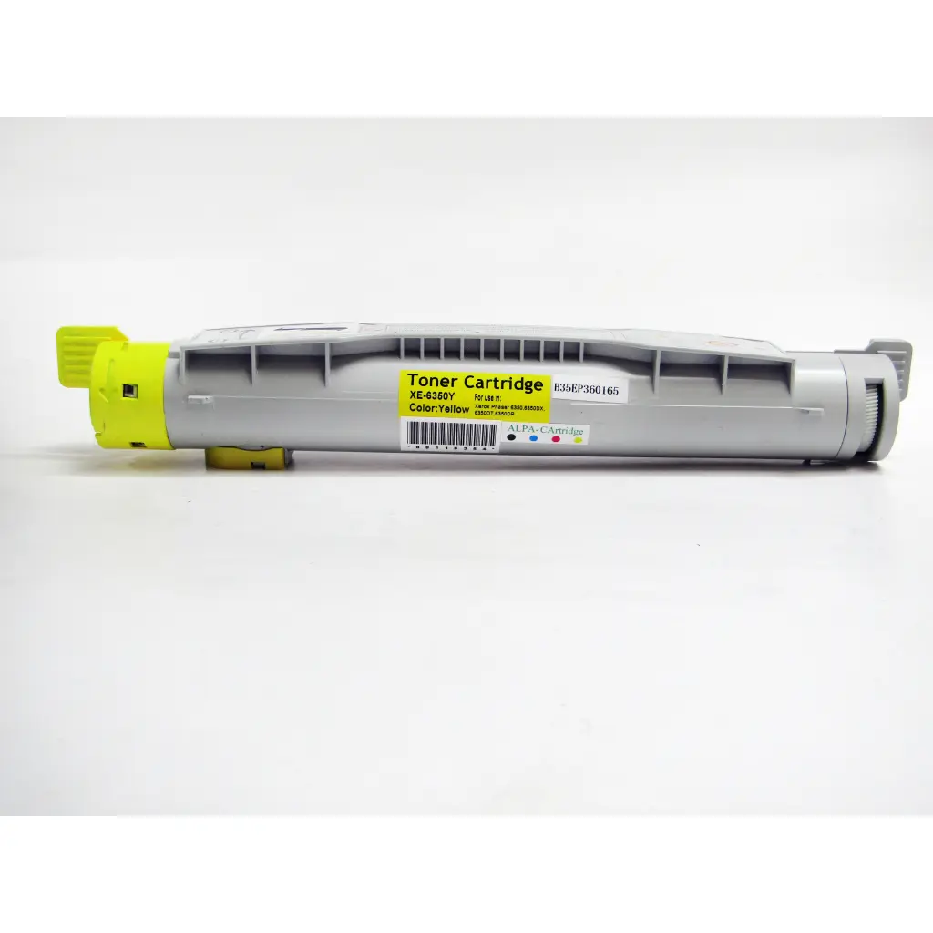 Reman Xerox Phaser 6350 Hi Cap Yellow Toner 106R01146