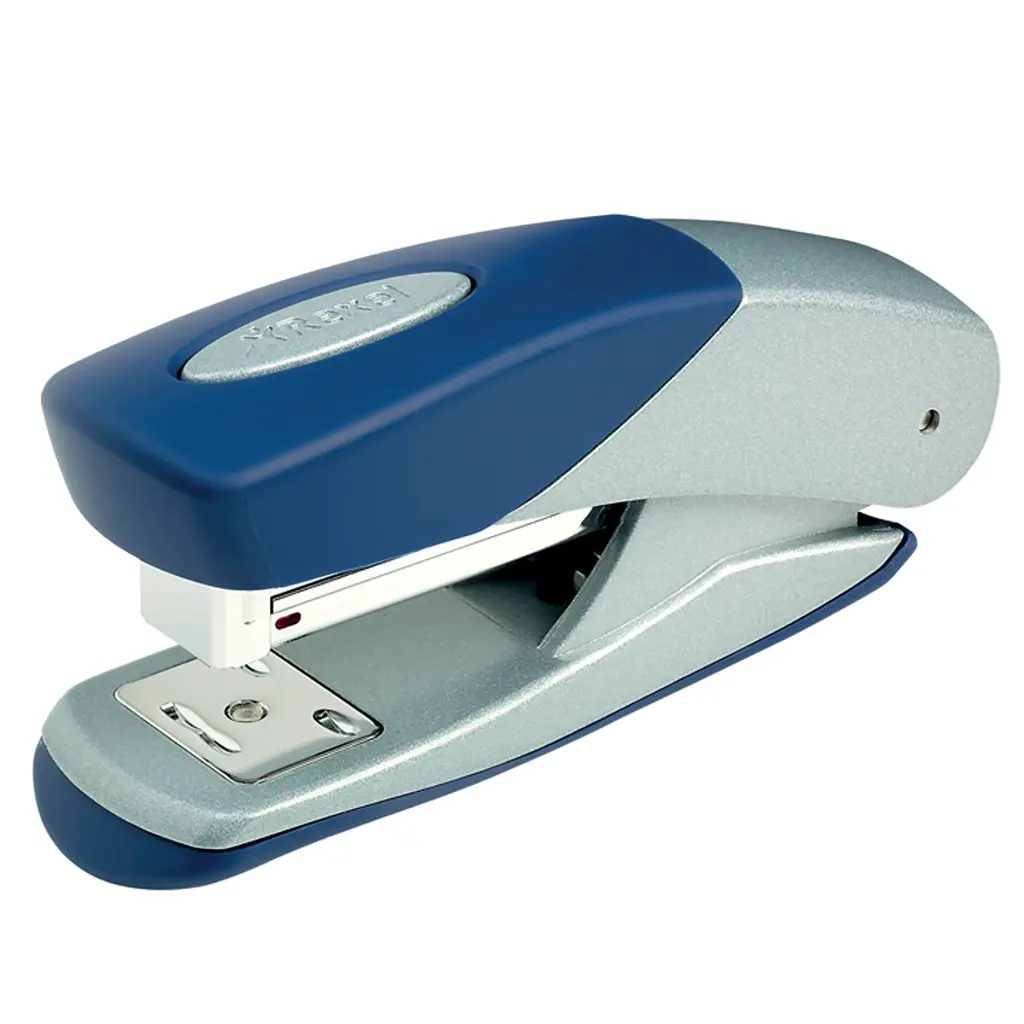 Rexel Matador Half Strip Metal Stapler Silver/Blue (1)