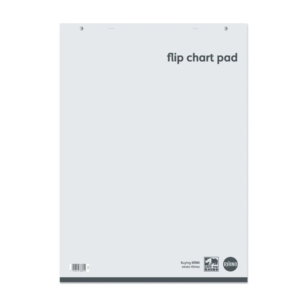 Rhino Everyday 60GSM Flipchart 30 sheets Pack of 6 60GSM RFCB