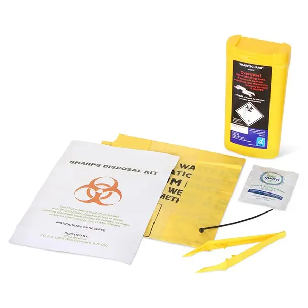 SHARPS DISPOSAL KIT 0.25L