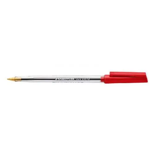 STAEDTLER 430 Medium Pen Red PK10