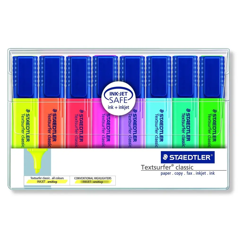 STAEDTLER Highlighter Assorted 6 + 2 PK8