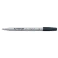 STAEDTLER Lumocolour Superfine Water Based Black PK10