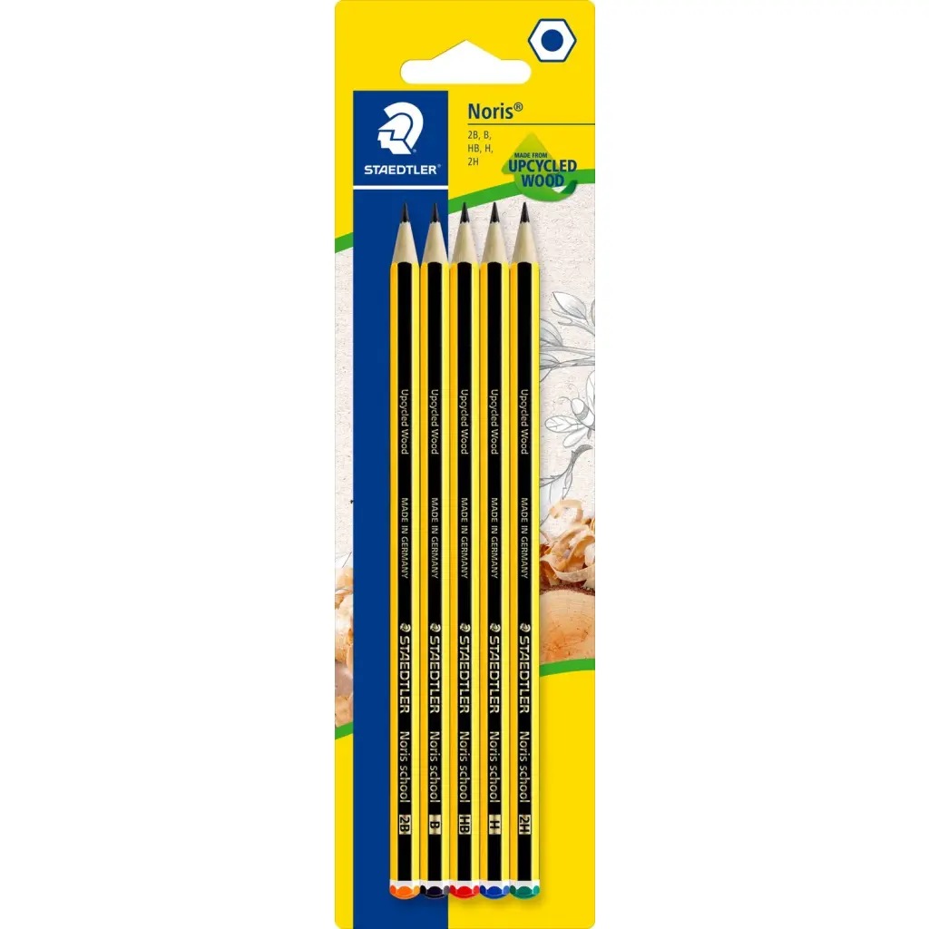 STAEDTLER Noris Assorted Pencils Blister PK5