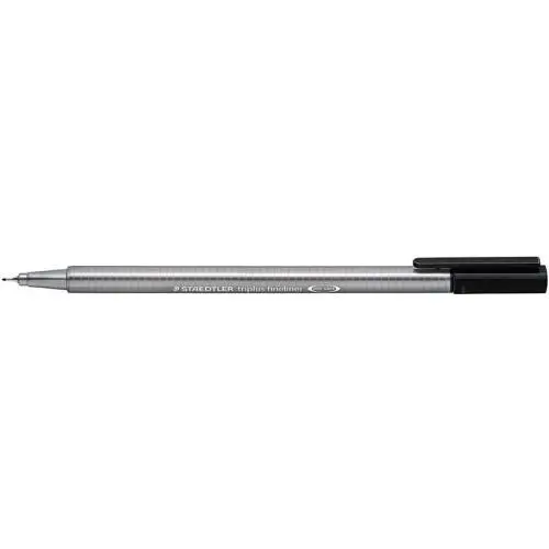 STAEDTLER Tri+ Finer Liner Black PK10