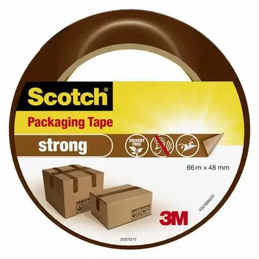 Scotch® Strong Packaging Tape Brown 1 Roll 48 mm x 66 m