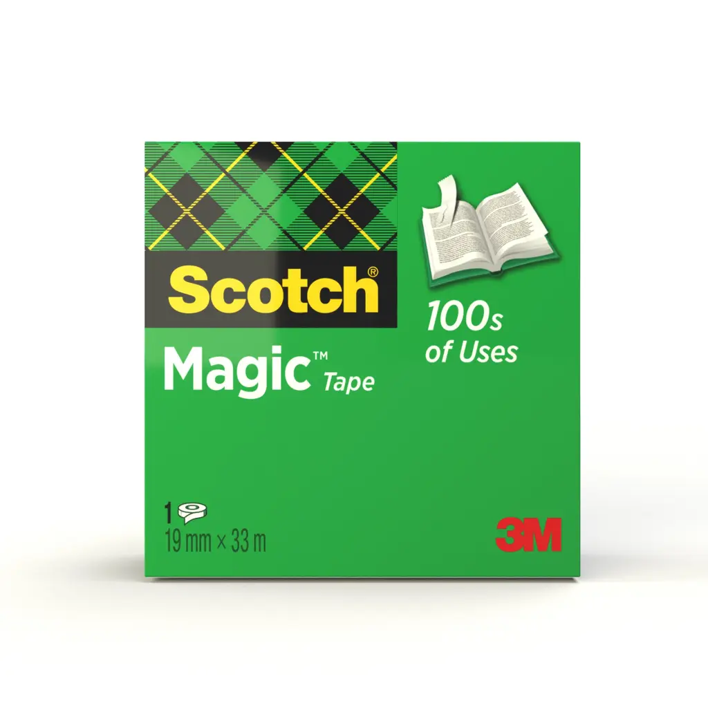 Scotch® Magic™ Tape 19 mm x 33 m 1 Roll/Pack