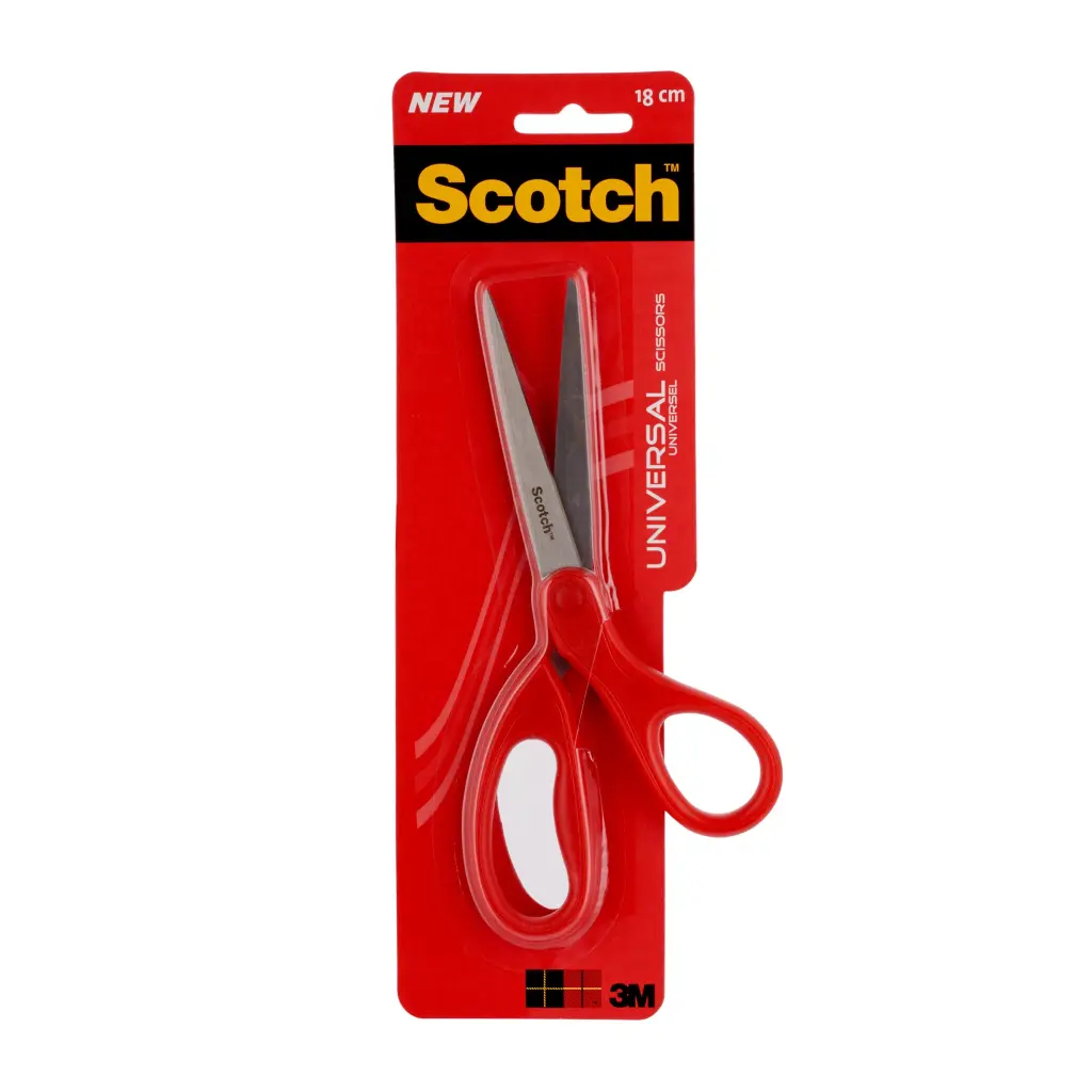 Scotch™ Universal Scissors Red 1 per Pack 18 cm