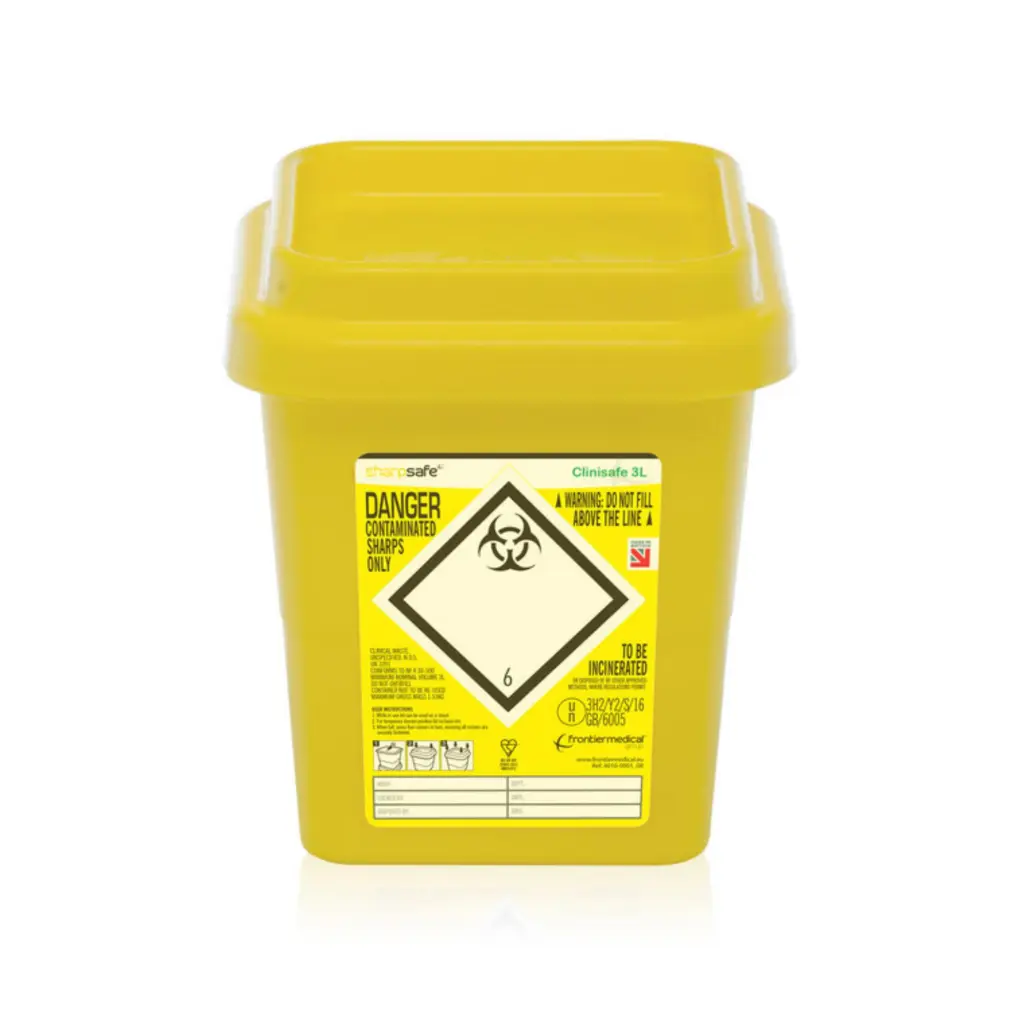 Sharpsafe Sharp Safe Container 3Ltr 