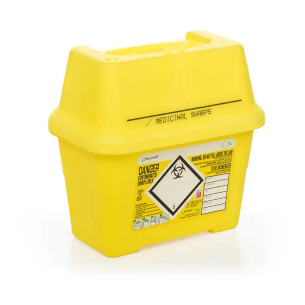 Sharpsafe Sharps Bin 2Ltr 