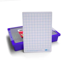 Show-me 120 Piece Whiteboard Class Combination Pack - Gridded, in Classroom Tray with Lid