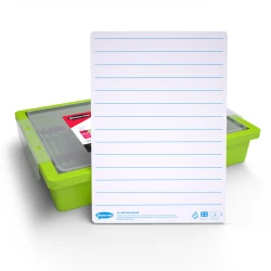 Show-me 120 Piece Whiteboard Class Combination Pack - Lined, in Classroom Tray with Lid