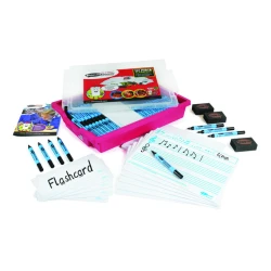Show-me 120 Piece Whiteboard Class Combination Pack - Music-Ruled, in Classroom Tray with Lid