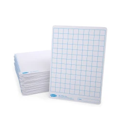 Show-me Pack of 100 x A4 Gridded/Plain whiteboards